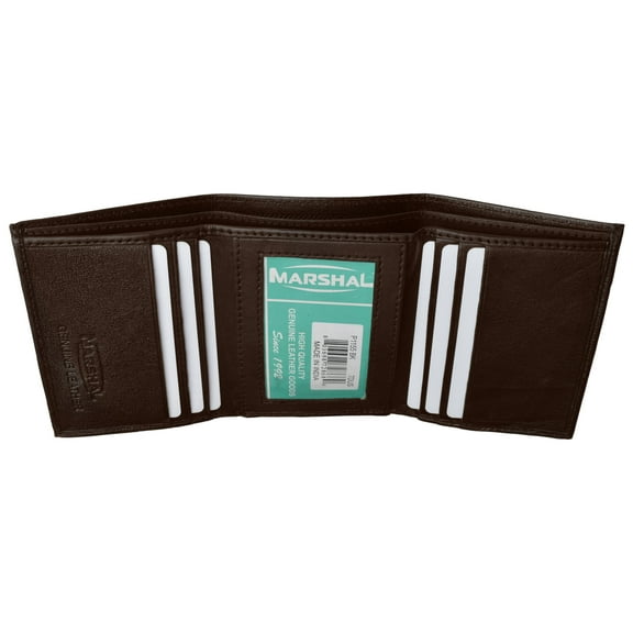 Men's Genuine Soft Leather Trifold Wallet P 1155