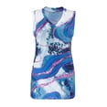 thumbnail image 2 of LilyLLL Womens Summer Holiday Floral Sleeveless Tank Blouse Shirt Tops, 2 of 3