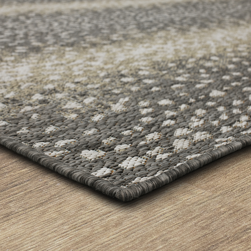 Mohawk Home Gazelle Skin Outdoor Area Rug, Light Grey, 10' x 13'