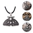 thumbnail image 3 of Collar de polilla collar gótico decorativo collar colgante colgante para hombres mujeres, 3 of 5