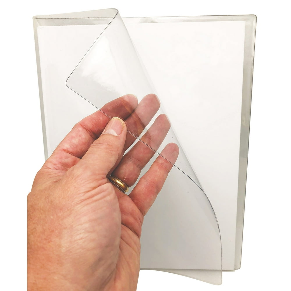 Clear Book Covers 6in X 8in Smart Poly