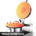 thumbnail image 4 of Máquina de rollo de huevo VEVOR Máquina de enrollar huevos 110V 1200W, 4 of 8