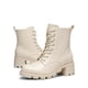 thumbnail image 5 of Botas DREAM PAIRS para mujer con tacón grueso beige talla 8, 5 of 7