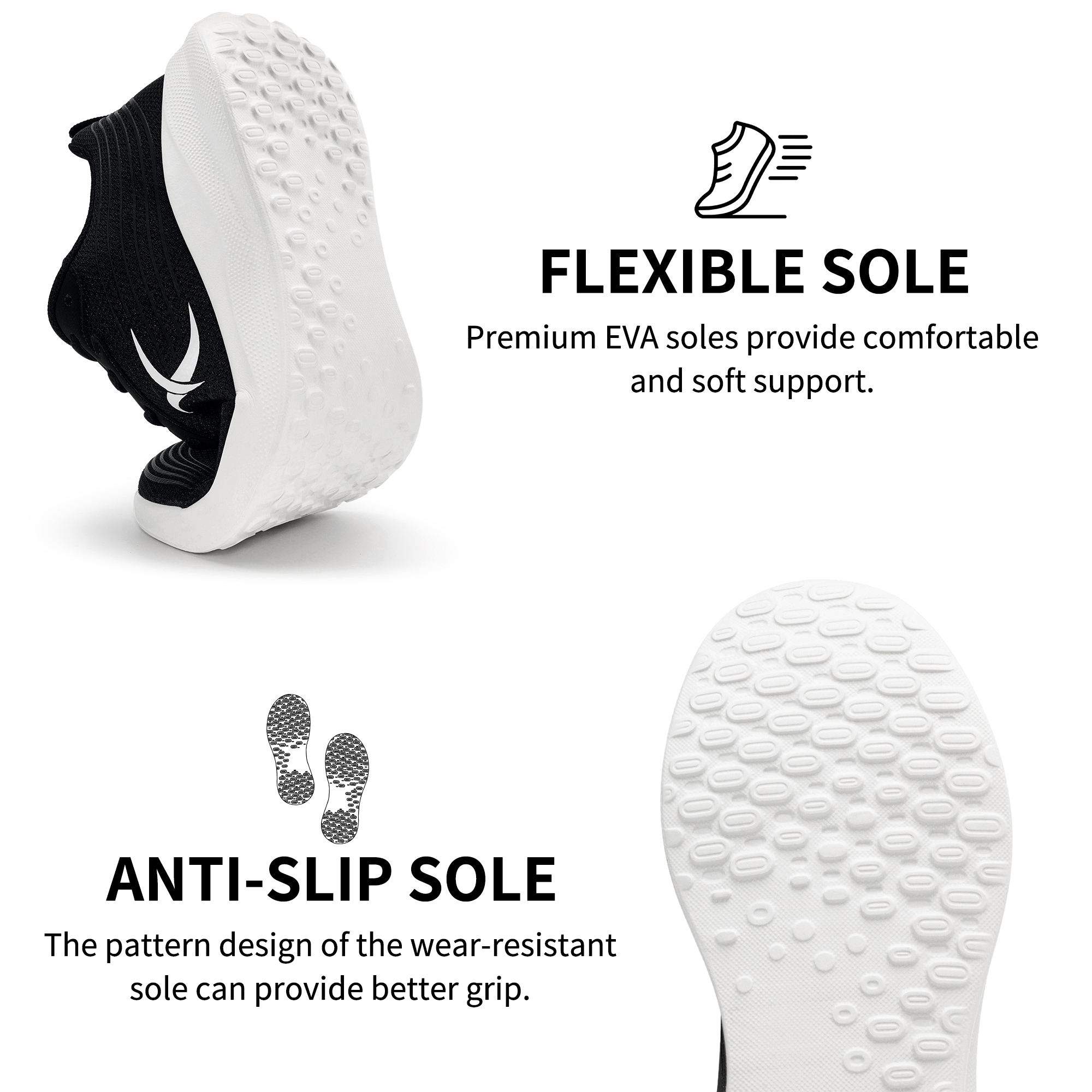 Ecetana Walking Shoes for Women Casual Sneakers Breathable Athletic Tennis Sneakers
