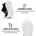 thumbnail image 5 of Ecetana Walking Shoes for Women Casual Sneakers Breathable Athletic Tennis Sneakers, 5 of 6
