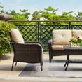 thumbnail image 5 of PARKWELL Outdoor Cushioned Patio Chair Set of 2,Beige, 5 of 9