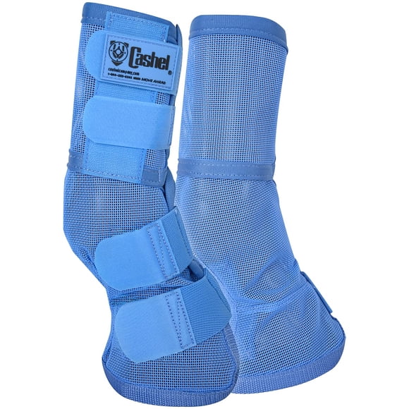Cashel Crusader Horse Fly Leg Guards Small Horse/Arab Blue