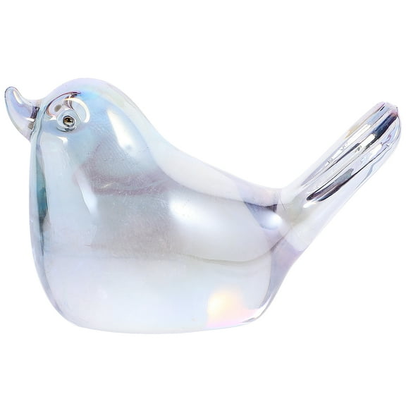 Bird Ornaments Animal Bookshelve Bookends for Shelves Crystal Decoration Colorful Child