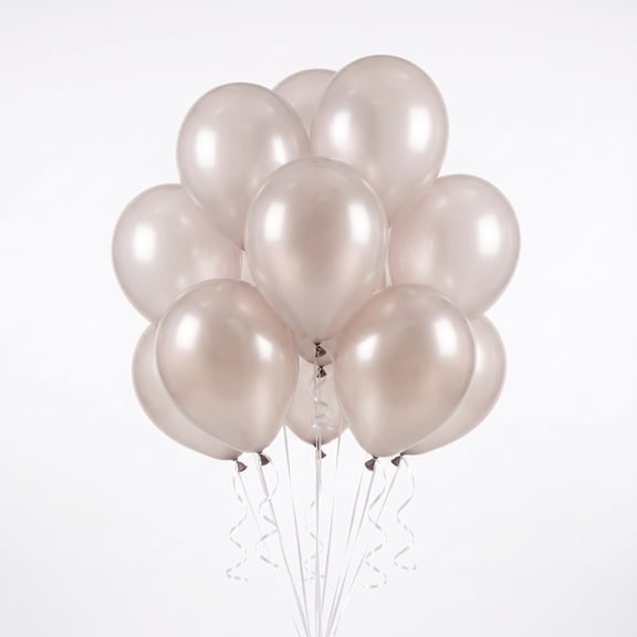 12" Silver Latex Balloons, 15 Pieces, by Way To Celebrate