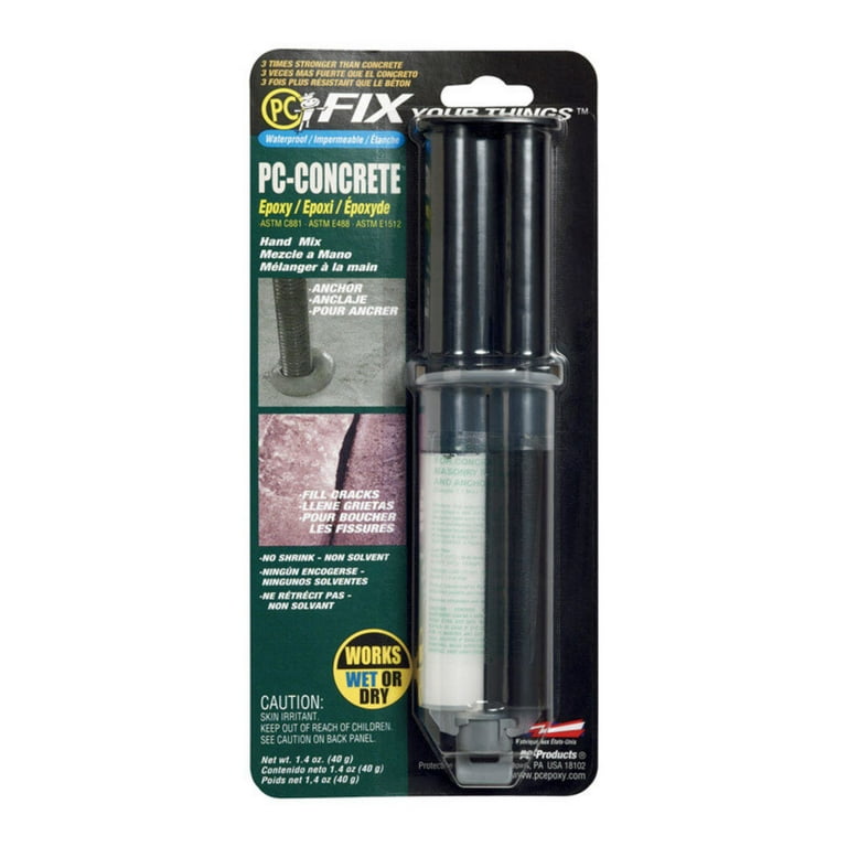 PC Products 70086 PC-Concrete Two-Part Epoxy Adhesive Paste for