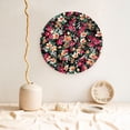 thumbnail image 5 of Kdxio Many Kind Of Flowers Bone China Decorative Plate Ceramic Decorative Plate for Home Office Wall Stand Decorative Plates for Home Bedroom-8in, 5 of 6