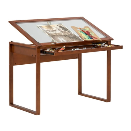 Studio Designs Alpha Wood Drafting Table With 42 Wide X 24 Deep