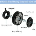 thumbnail image 4 of Kit de embrague de compresor de aire acondicionado Unique Bargains para Chrysler Pacifica 2017-2022 V6 3.6L para Chrysler Voyager 2020-2022, 4 of 8