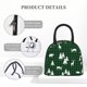thumbnail image 4 of Easygdp Christmas tree green plaid Bolsa de Almuerzo Insulada Grande, Forro de Aluminio, Diseño Espacioso, a Prueba de Fugas, Ideal para Trabajo, Picnics, Viajes y Actividades al Aire Libre, 4 of 6