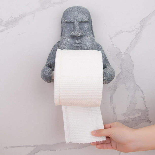 Lovely Bathroom Tissue Holder Roll holder Funny Monkey Toilet Paper Rack  Resin Waterproof Wall Hanging