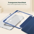 thumbnail image 3 of Funda para tableta ProCase Smart para iPad Pro 11 2024 5ª generación, azul marino, 3 of 9
