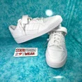 thumbnail image 1 of Adi-das Forum Low White Men's Retro Leather Low Top Shoes Size Sneakers, 1 of 5