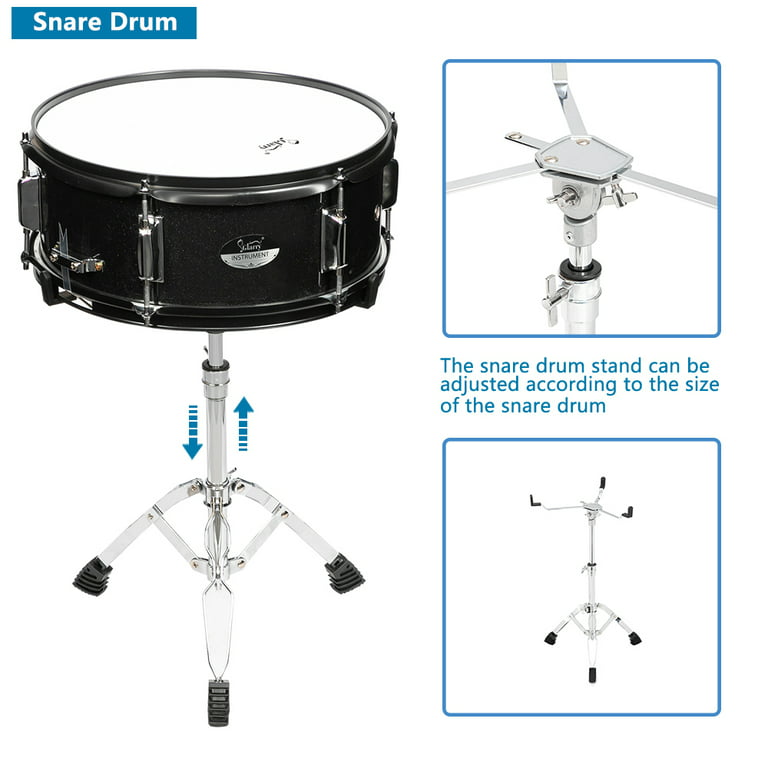 Full Set Of *CHROMED* Steel Pan Drums including stands and sticks