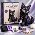 thumbnail image 2 of Mystical Galaxy DIY Patchwork Animal Kit, Felt Animal Sewing Kit for Beginners, 3D Stuffed Plush Animals, Pre-Cut Handmade Craft Kit for Adults Kids, Art Gift, 2 of 5