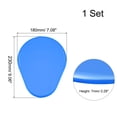 thumbnail image 2 of Unique Bargains Exercise Core Sliders, 230x180x7mm Dual Sided ABS EVA Foam Glider Discs, Blue, 2 of 5