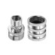 thumbnail image 1 of Accesorios de fontanería de acero inoxidable de alta resistencia; conector para mangueras de jardín y mangueras de agua de exterior, 1 of 7