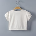 thumbnail image 3 of Playeras Gibobby para Niñas Niños pequeños Bebé Encaje Princesa Bolero Cardigan Blanco 7-8 Años, 3 of 5