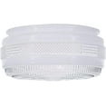 thumbnail interactive-video image 1 of Evelots Diamond Cut Acrylic Ceiling Clip-On Light Bulb Shade – Set Of 2 (Clear) 1 of 6