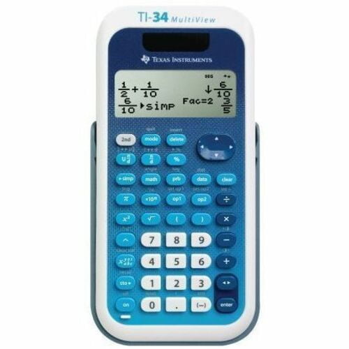 TI-34 MultiView Advanced Fraction Scientific Calculator