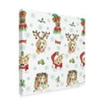 thumbnail image 2 of Trademark Fine Art 'Holiday Paws Step 01A' Canvas Art by Beth Grove, 2 of 4