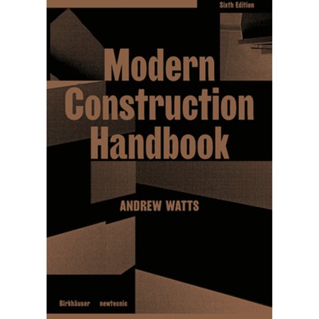 Pre-Owned Modern Construction Handbook 9783035624953 303562495X Paperback 6th ed. edition