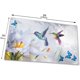 thumbnail image 4 of Bandera de primavera con diseño de pájaros y flores, de 90 x 150 cm, resistente a la decoloración, ideal para exteriores e interiores, ideal para jardín, casa, decoración del hogar, con doble costura, 4 of 6