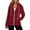 Red, variant on Up To 50% Off Oversized Hoodies for Women Women's Fall/winter Solid Color Long Sleeve Pocket Drawstring Hoodie Zipper Thumb Hole Hoodie Women's Hoodie Fashion Warm Sweatshirt