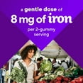 thumbnail image 4 of Vitafusion Iron Gummy Vitamin Supplement | 60 Count | Guava Hibiscus Flavor, 4 of 9