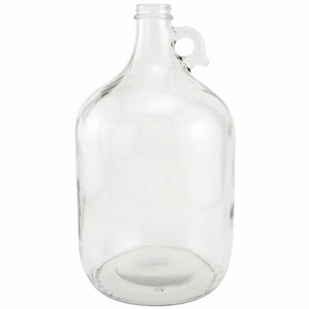 1 Gallon Jugs, Clear, 38 mm Screw Top - Case/4