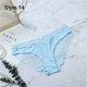 thumbnail image 3 of Bragas de encaje de algodón sin costuras para mujer, lencería Sexy de leopardo transpirable, ropa interior de moda de seda de hielo, 3 of 5