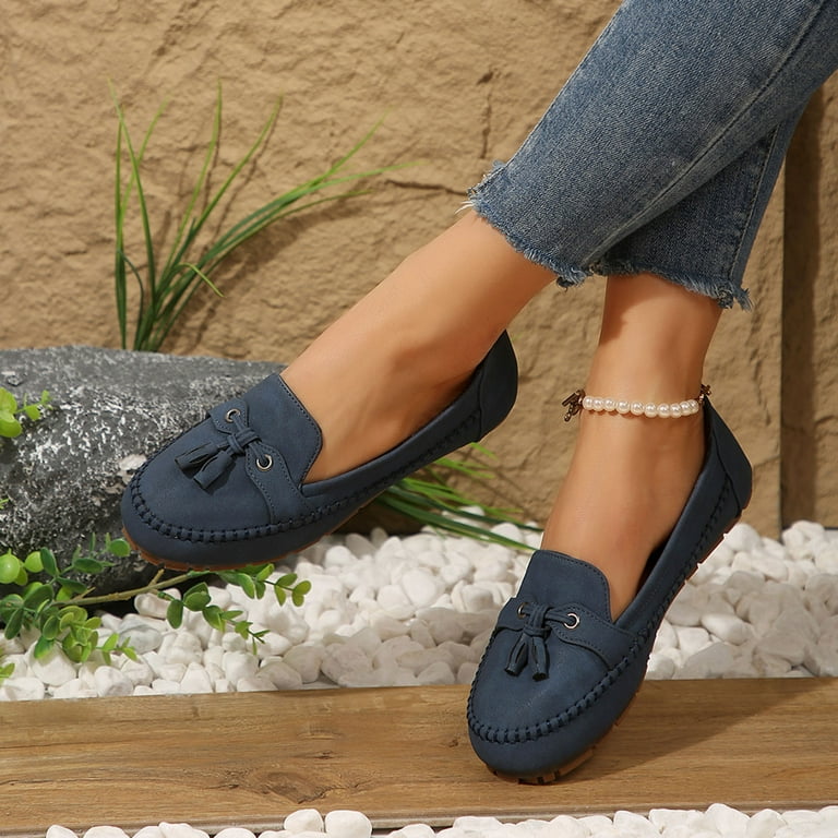 knee length dresses for ladies Melyann Great Ladies Navy Patent Heel Dress Shoes – Frankel's Designer Shoes main image 0