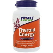 Now Foods, Thyroid Energy, 90 Veg Capsules(pack of 12)
