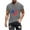 Gray, variant on Cxenplz American Flag Shirts for Men Summer Casual Independence Day 4th of July Tops Patriotic Short Sleeve Shirt USA Memorial Day Tee