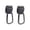 Black, variant on 2 Pieces Baby Stroller Hooks Clip Pushchair Hooks for Bicycles Shopping Bags Gray