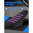 thumbnail image 3 of Funda de asiento antideslizante morada IUVWISN para bicicleta eléctrica Ridstar Q20, 3 of 7