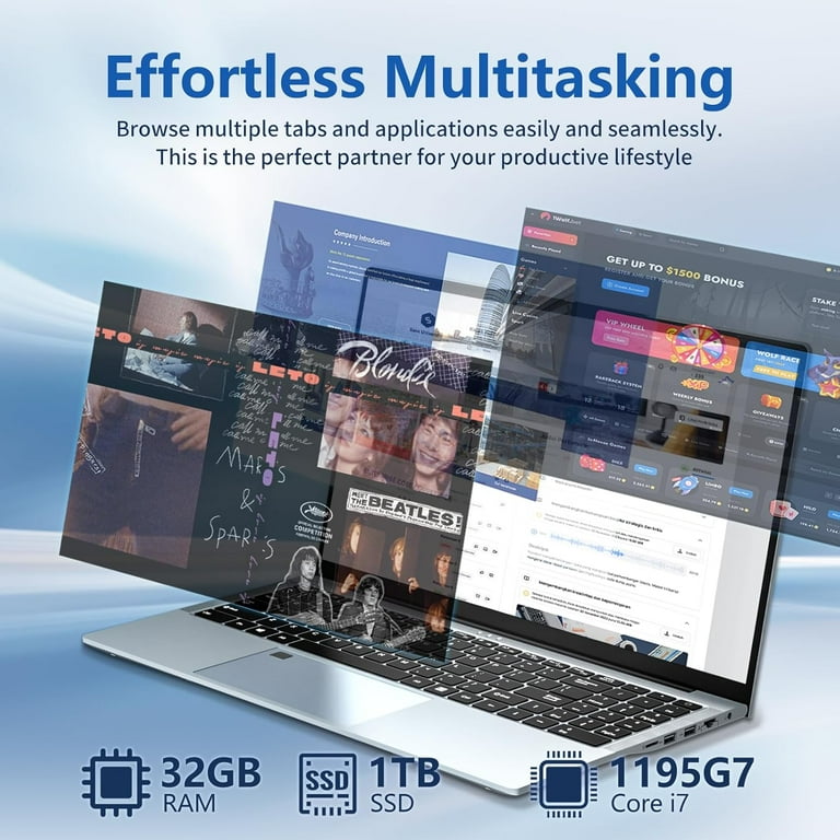 Walmart Black Friday Deals 2025 KUU Gaming Laptop, 15.6