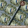 thumbnail image 6 of 3drose, a Missouri Eastern Bluebird Surrounded by Hawthorn Blossom, Set of 8 Coasters - Soft, 6 of 7
