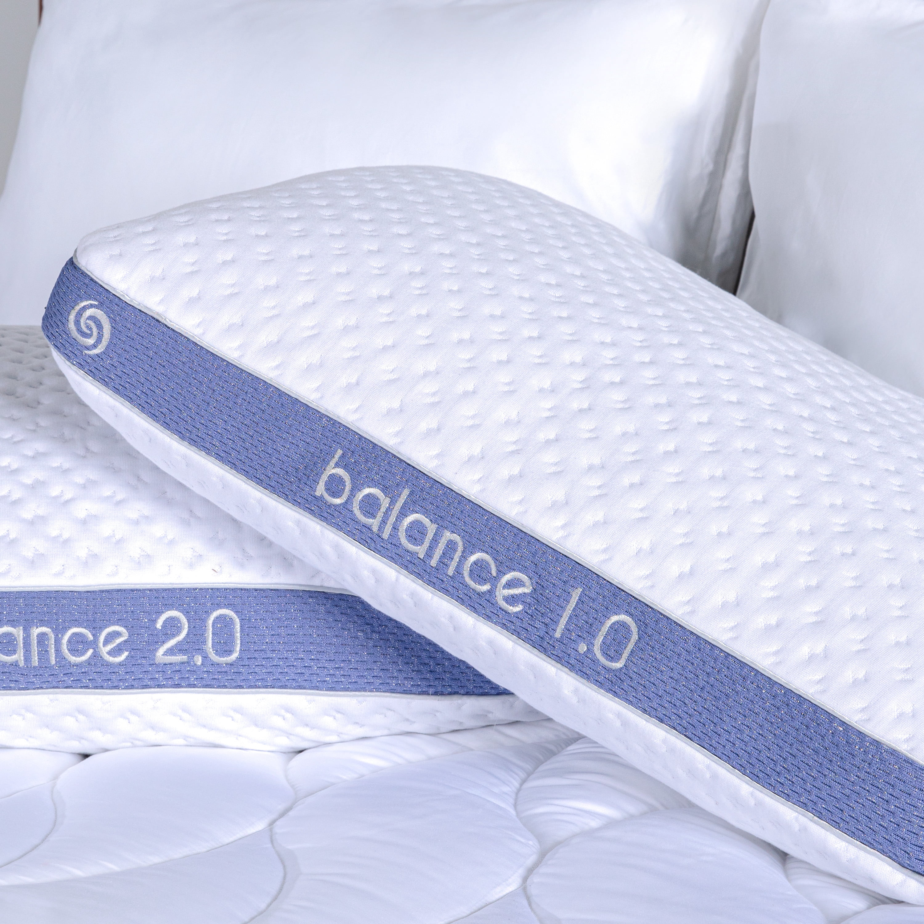 Bedgear Balance Performance Pillow – 3.0 - Moisture Wicking Bed Pillow for All Sleep Positions - Medium Firmness Bed Pillow - Washable Removable Cover