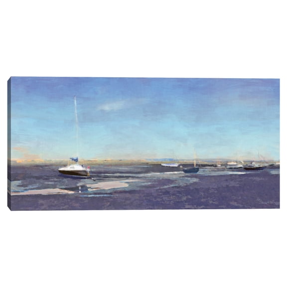 Harbor Masts by Noah Bay Canvas Art Print