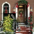 thumbnail image 2 of SM-XLHN Merry Christmas House Flag 28x40 Inch Double Sided, Christmas Tree Xmas Winter Holiday Yard Outdoor Decorative Flag, 2 of 6
