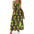 thumbnail image 2 of Harlequin Mardi Gras Sleeveless Dress ladies dresses for special occasions elegant evening dresses for women, 2 of 6