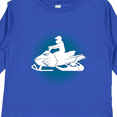 thumbnail image 4 of Inktastic Snowmobile Winter Extreme Sports Boys Long Sleeve Toddler T-Shirt, 4 of 5