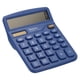 thumbnail image 1 of Calculadora de escritorio Uxcell, 12 dígitos, gran pantalla LCD, calculadora electrónica de energía solar, doble alimentación, azul oscuro, 1 of 6