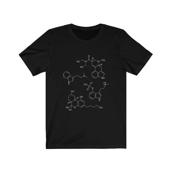 Psychedelic Molecules Men's T-Shirt