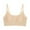 Beige, variant on Seamless Bra Without Underwire Women's Bralette Padded Comfortable Non Wired T Shirt Bra Pull On Bra Crossback Comfortable Soft Bustier Sports Bras for Women Beige